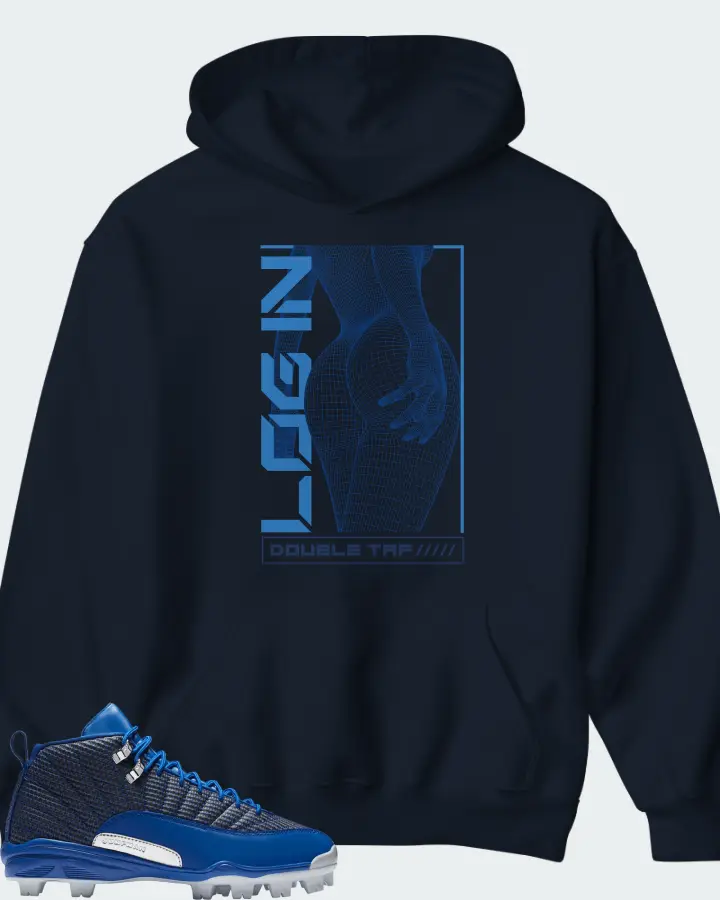 Hoodie in Navy