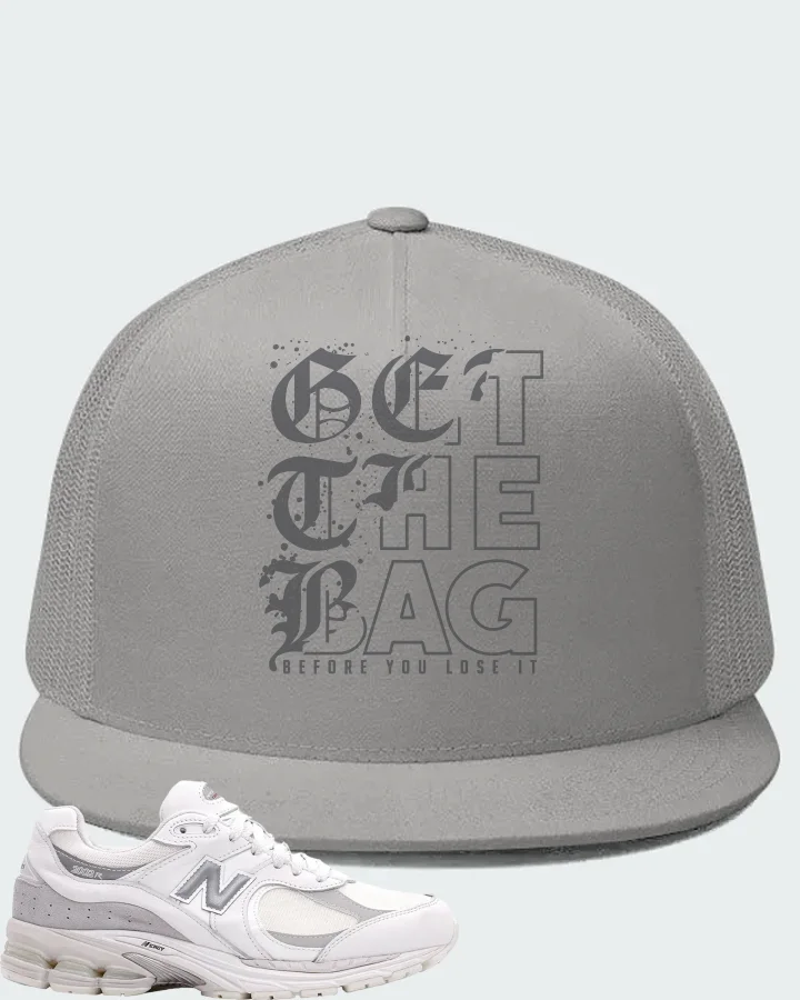 New Balance 2002R Gore-Tex White Brighton Grey Matching Hat