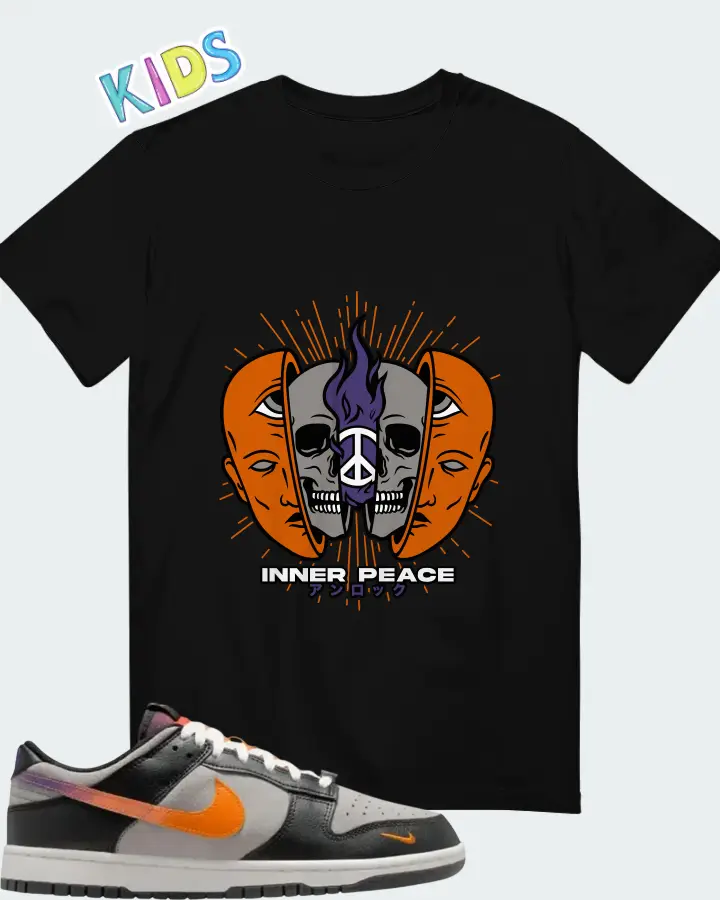 Nike Dunk Low Sunset Matching Kid's T-Shirt