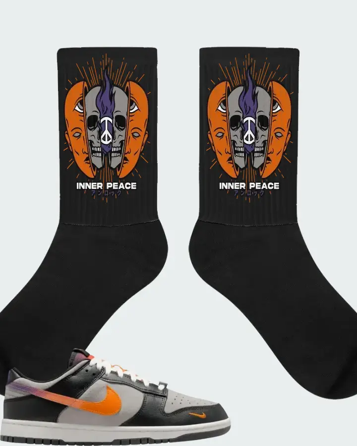 Nike Dunk Low Sunset Matching Socks