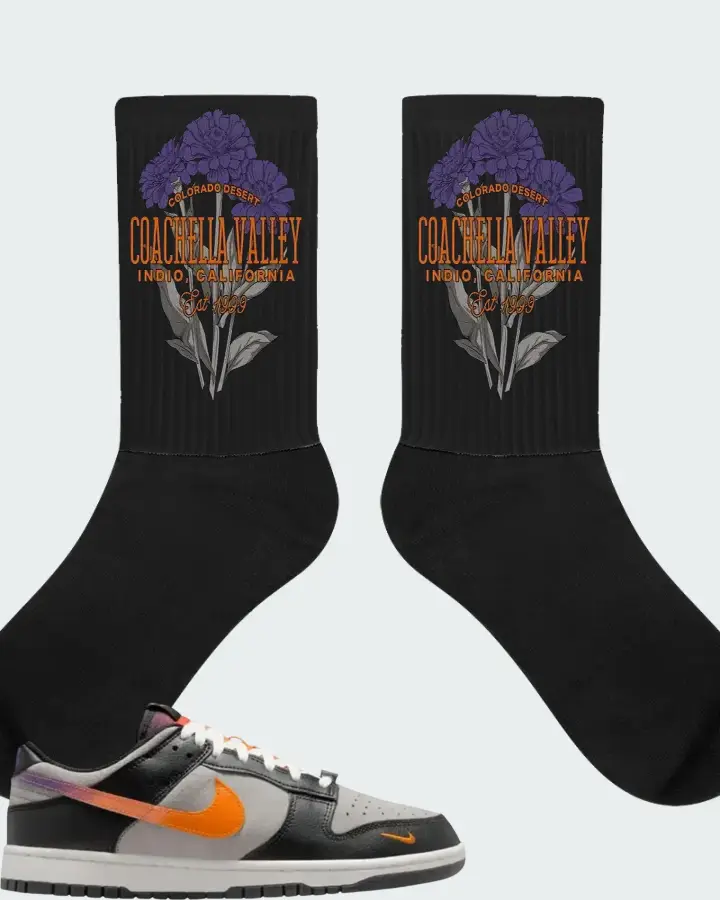 Nike Dunk Low Sunset Matching Socks