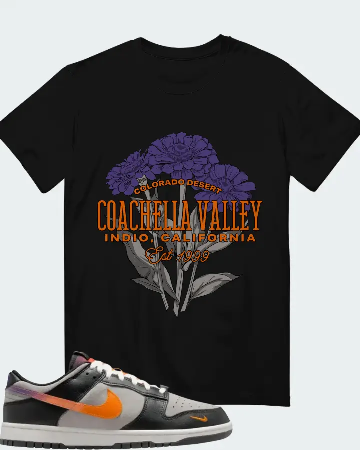 Nike Dunk Low Sunset Matching T-Shirt