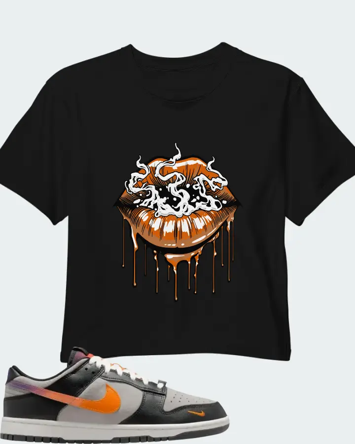 Nike Dunk Low Sunset Matching Crop Top