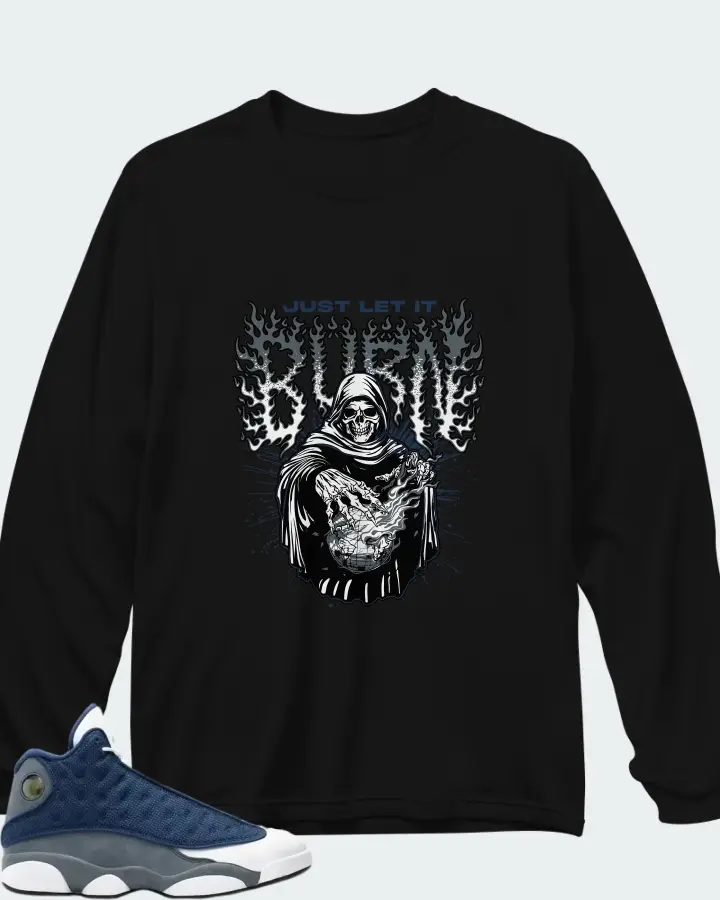 Air Jordan 13 Retro Flint 2026 Matching Long Sleeve T-Shirt