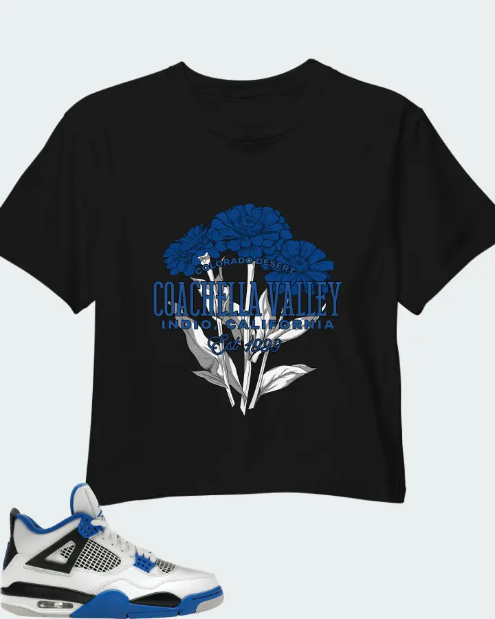 Air Jordan 4 Retro Motorsports Matching Crop Top