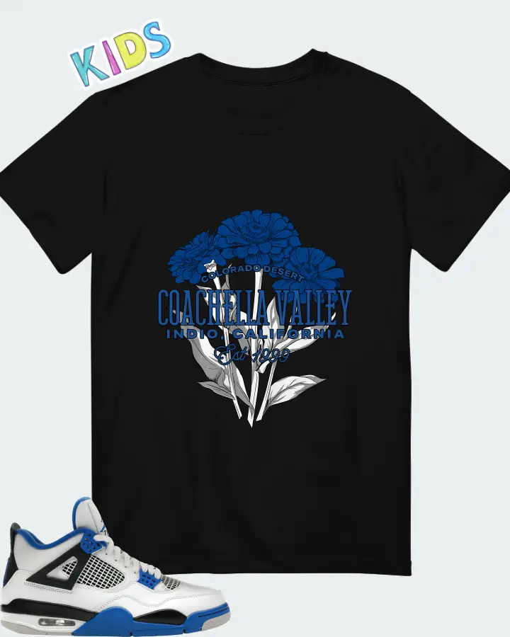 Air Jordan 4 Retro Motorsports Matching Kid's T-Shirt