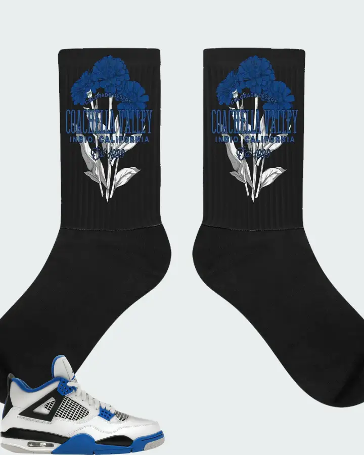 Air Jordan 4 Retro Motorsports Matching Socks