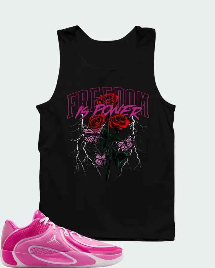 Air Jordan Tatum 4 China Rose Matching Tank Top