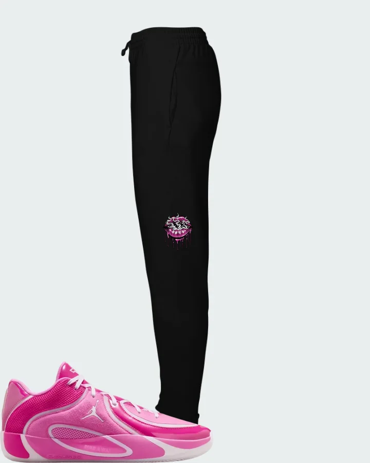 Air Jordan Tatum 4 China Rose Matching Joggers