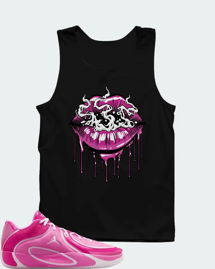 Air Jordan Tatum 4 China Rose Matching Tank Top