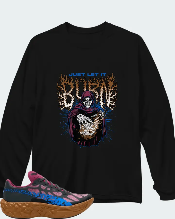 Salehe Bembury x Puma Velum Nitro Magenta Gleam Matching Long Sleeve T-Shirt
