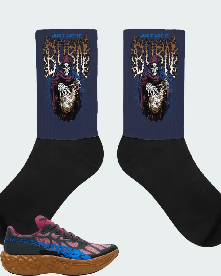 Salehe Bembury x Puma Velum Nitro Magenta Gleam Matching Socks