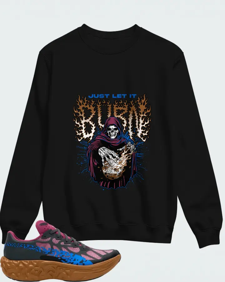Salehe Bembury x Puma Velum Nitro Magenta Gleam Matching Sweatshirt