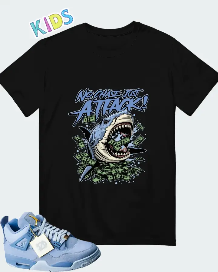 Air Jordan 4 UNC PE (2025) Matching Kid's T-Shirt