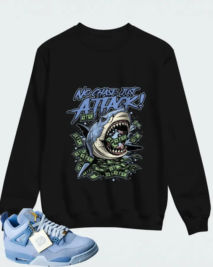 Air Jordan 4 UNC PE (2025) Matching Sweatshirt