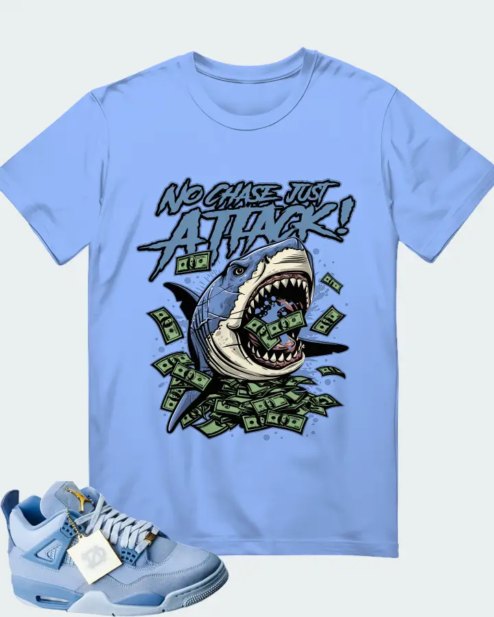 Air Jordan 4 UNC PE (2025) Matching T-Shirt