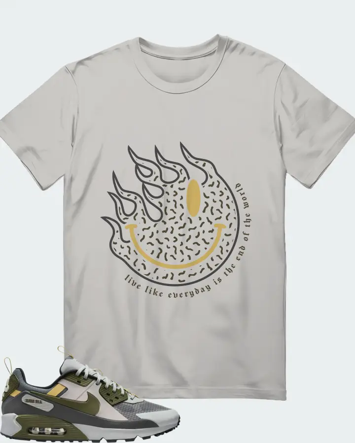 Nike Air Max 90 Drift Cargo Khaki Matching T-Shirt