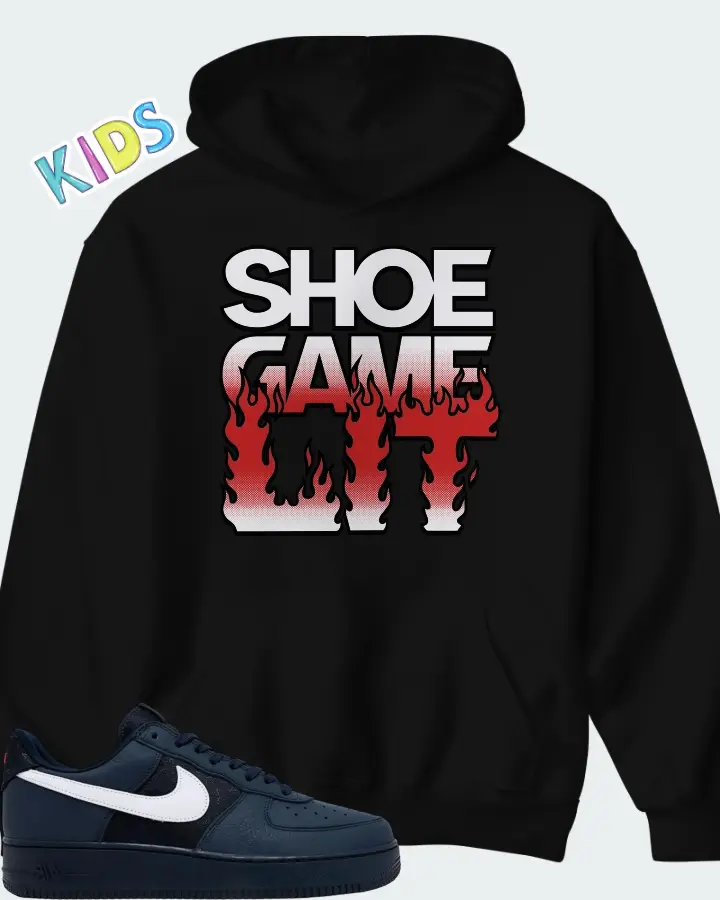 Nike Air Force 1 Low Team USA Matching Kid's Hoodie
