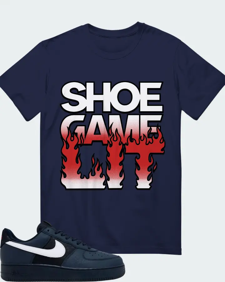 Nike Air Force 1 Low Team USA Matching T-Shirt