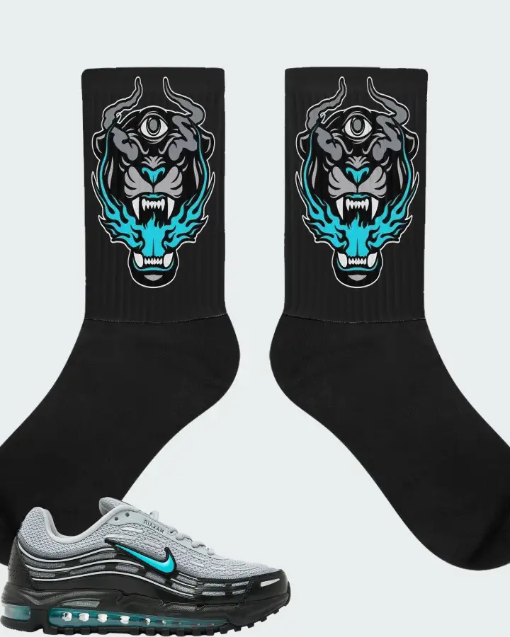 Nike Air Max TL 2.5 Wolf Grey Dusty Cactus Matching Socks