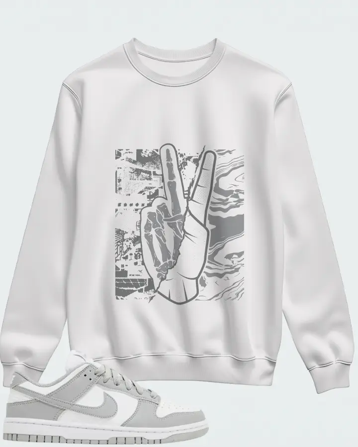 Nike Dunk Low Next Nature Light Smoke Grey Matching Sweatshirt