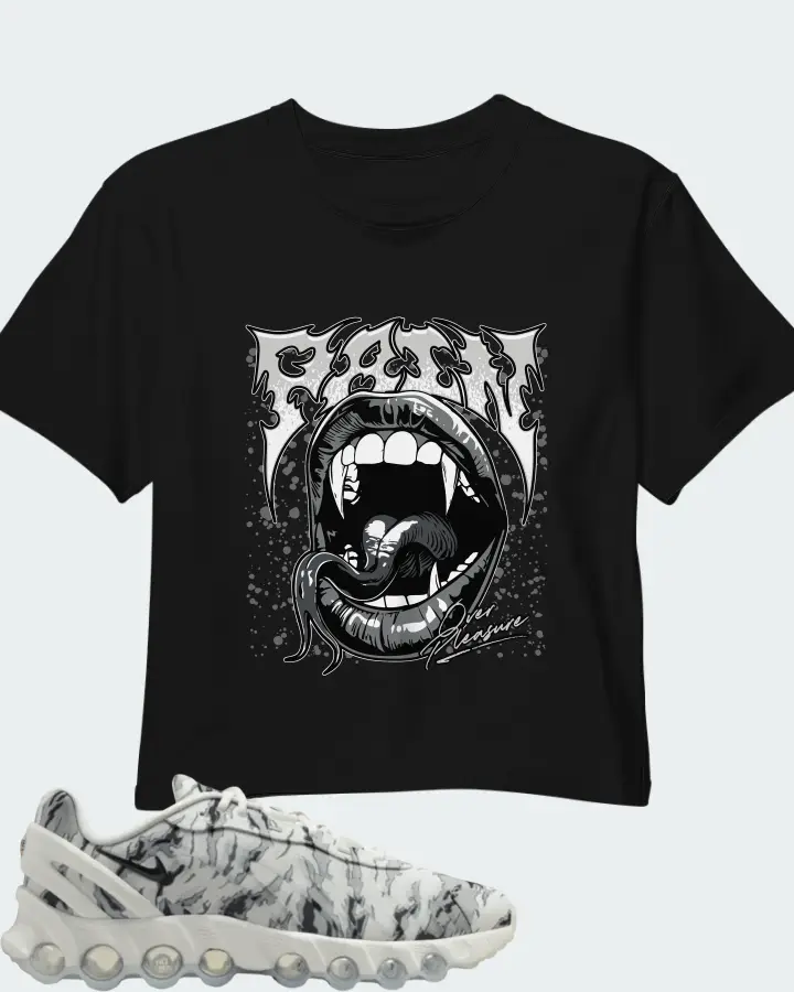 Nike Air Max Dn8 Summit White Cool Grey Matching Crop Top