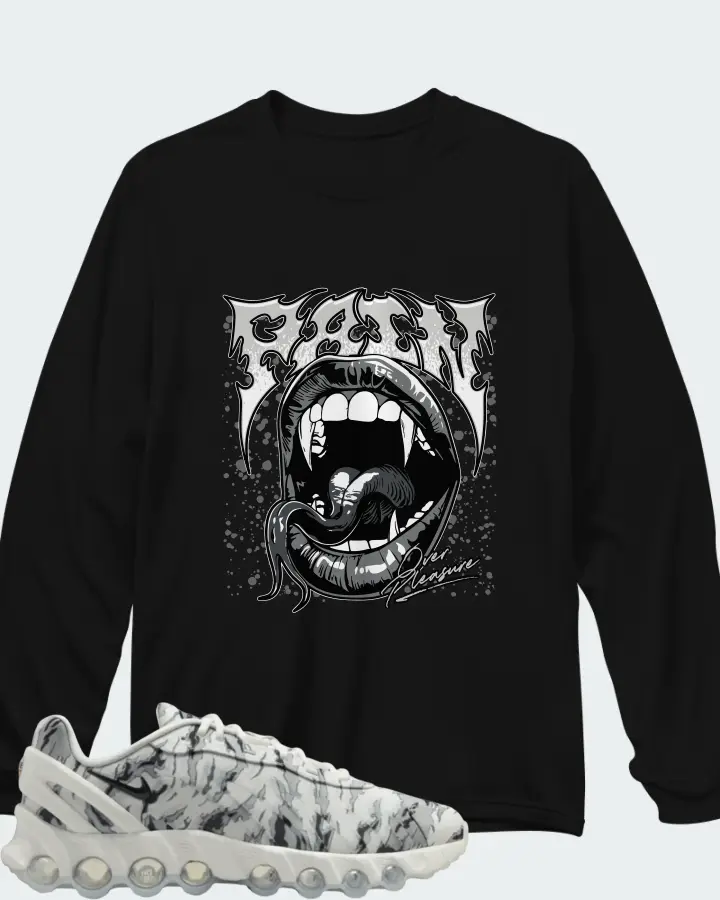 Nike Air Max Dn8 Summit White Cool Grey Matching Long Sleeve T-Shirt