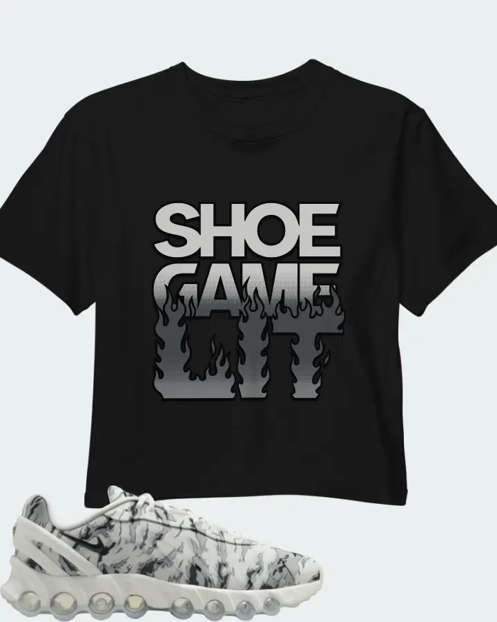 Nike Air Max Dn8 Summit White Cool Grey Matching Crop Top