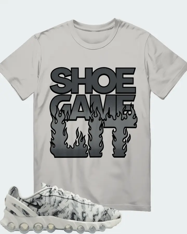 Nike Air Max Dn8 Summit White Cool Grey Matching T-Shirt