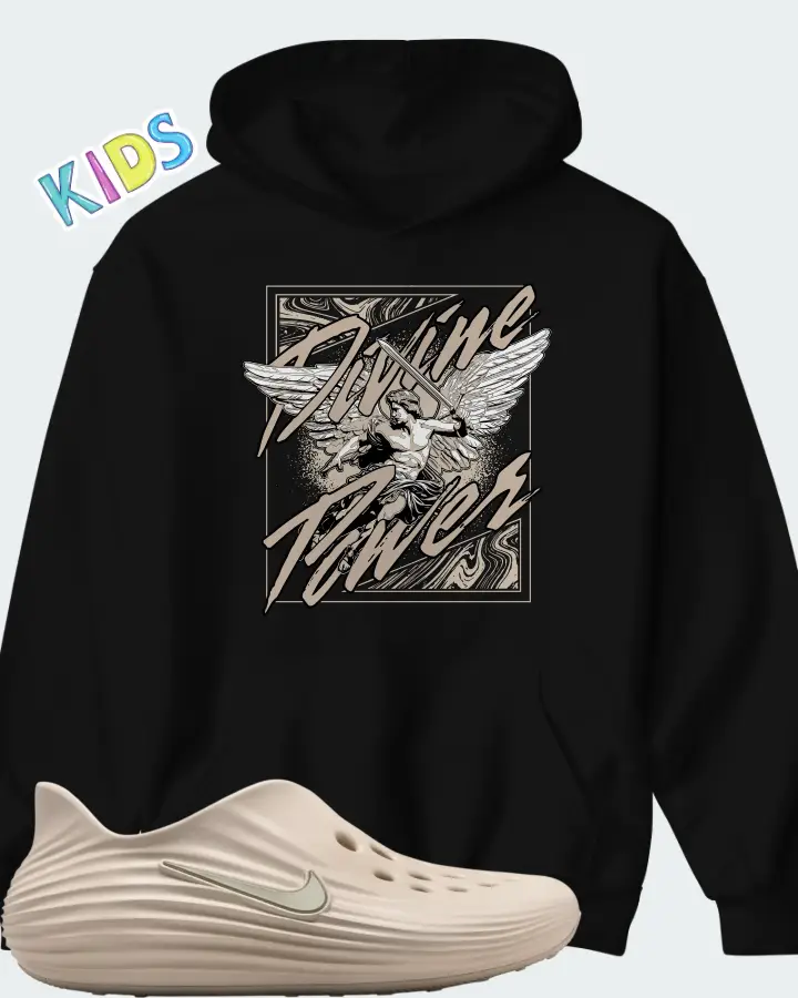 Nike ReactX Rejuven8 Light Orewood Brown Matching Kid's Hoodie