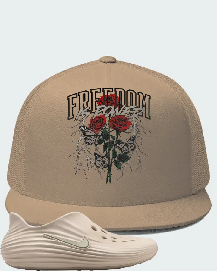 Nike ReactX Rejuven8 Light Orewood Brown Matching Hat
