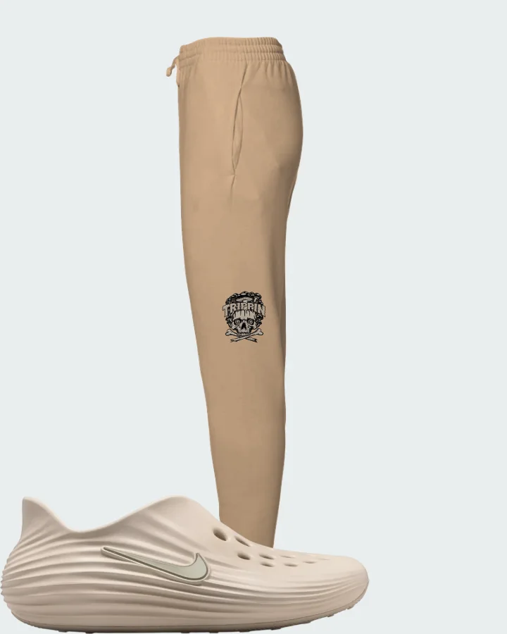 Nike ReactX Rejuven8 Light Orewood Brown Matching Joggers