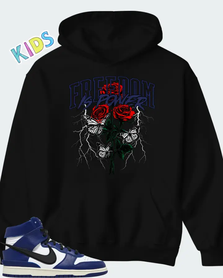 AMBUSH x Nike Dunk High Deep Royal Matching Kid's Hoodie