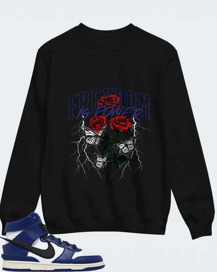 AMBUSH x Nike Dunk High Deep Royal Matching Sweatshirt