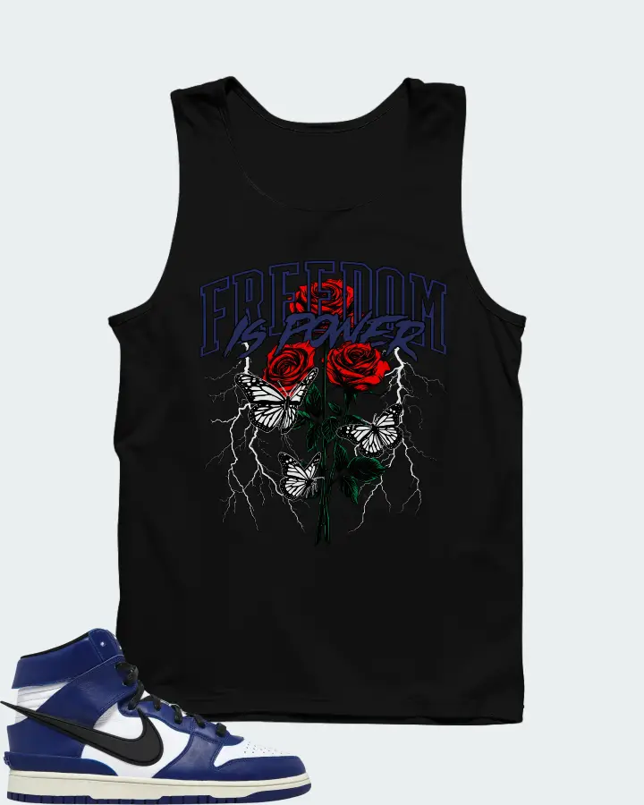 AMBUSH x Nike Dunk High Deep Royal Matching Tank Top
