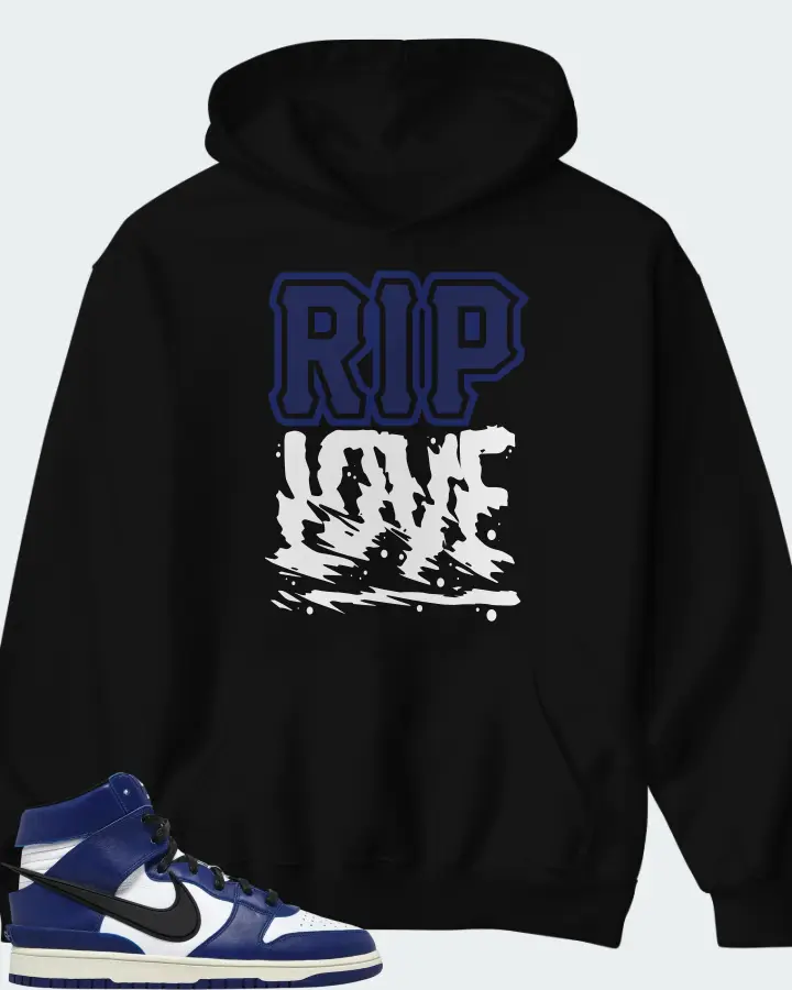 AMBUSH x Nike Dunk High Deep Royal Matching Hoodie