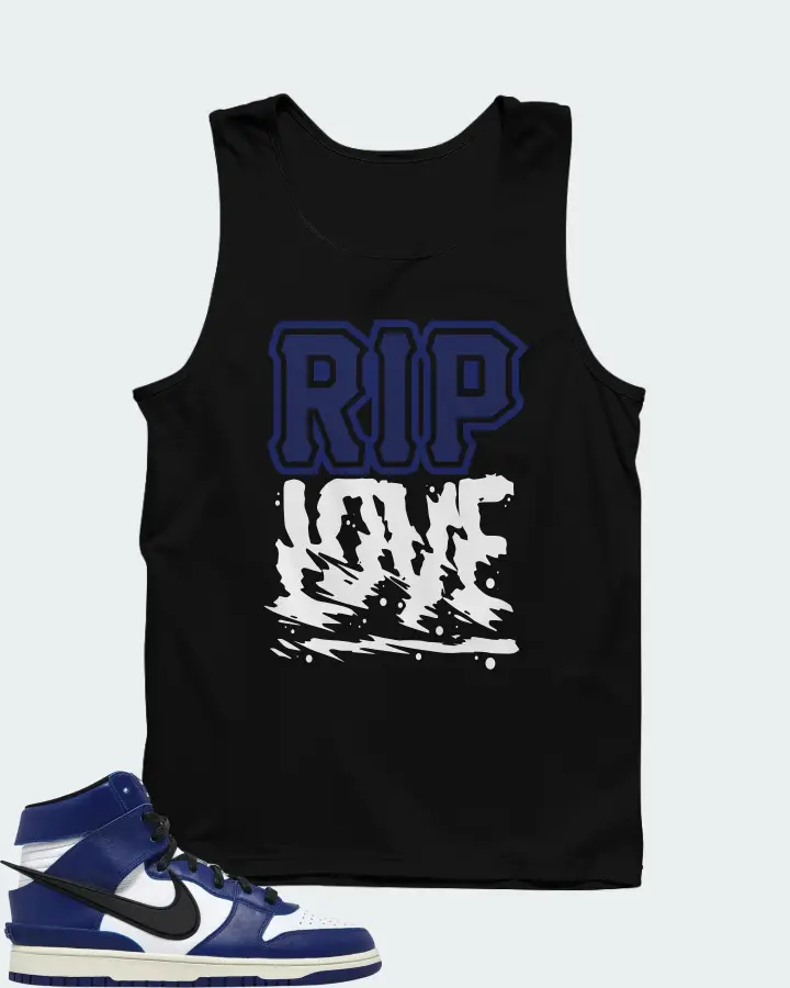 AMBUSH x Nike Dunk High Deep Royal Matching Tank Top