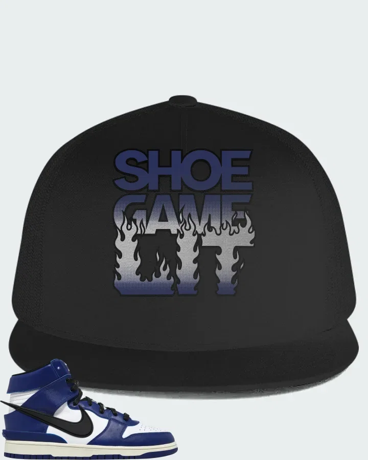 AMBUSH x Nike Dunk High Deep Royal Matching Hat