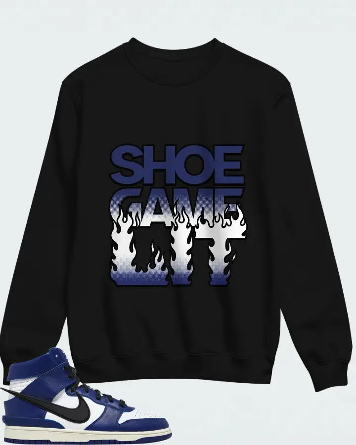 AMBUSH x Nike Dunk High Deep Royal Matching Sweatshirt