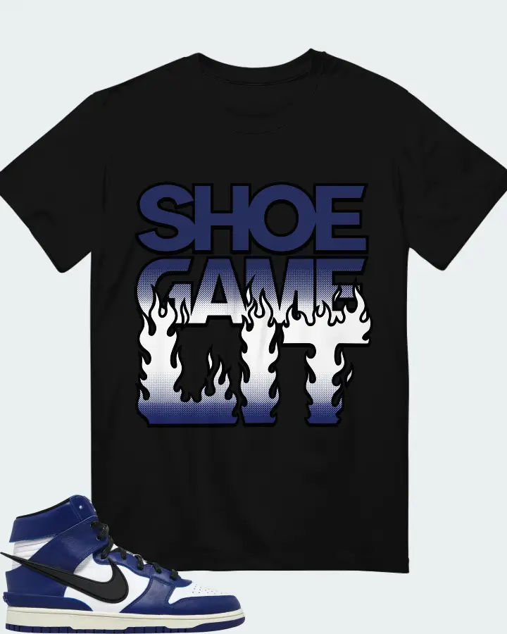 AMBUSH x Nike Dunk High Deep Royal Matching T-Shirt