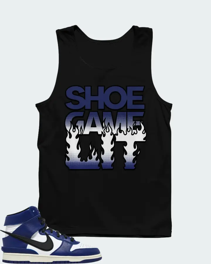 AMBUSH x Nike Dunk High Deep Royal Matching Tank Top