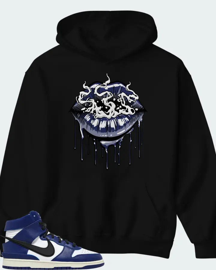 AMBUSH x Nike Dunk High Deep Royal Matching Hoodie