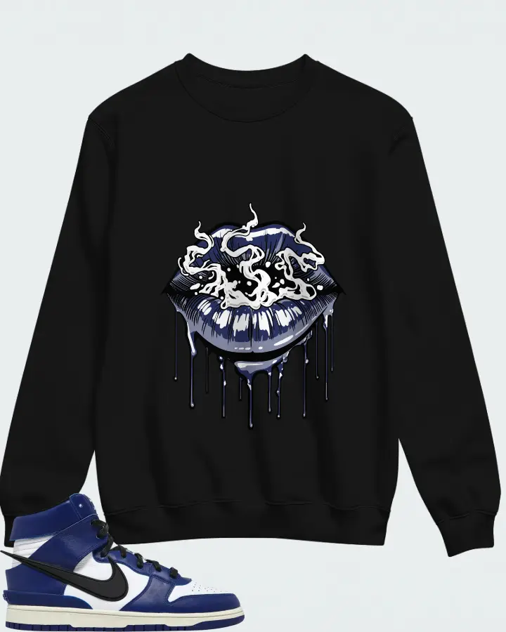 AMBUSH x Nike Dunk High Deep Royal Matching Sweatshirt