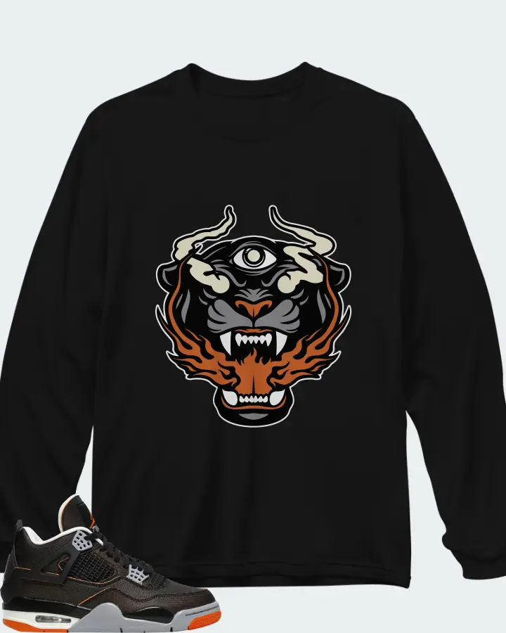 Air Jordan 4 Retro Starfish Matching Long Sleeve T-Shirt