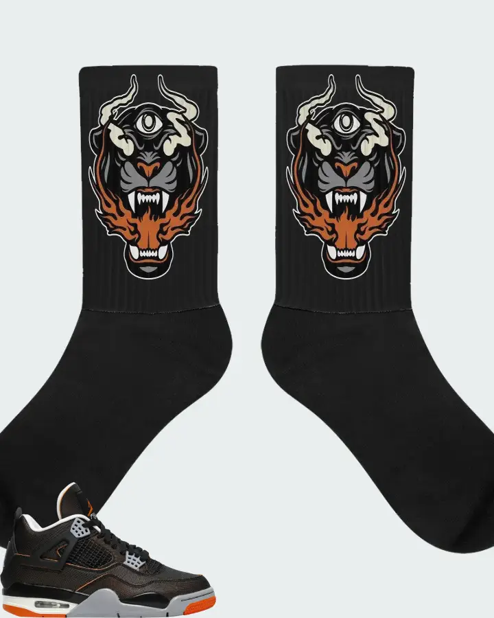 Air Jordan 4 Retro Starfish Matching Socks