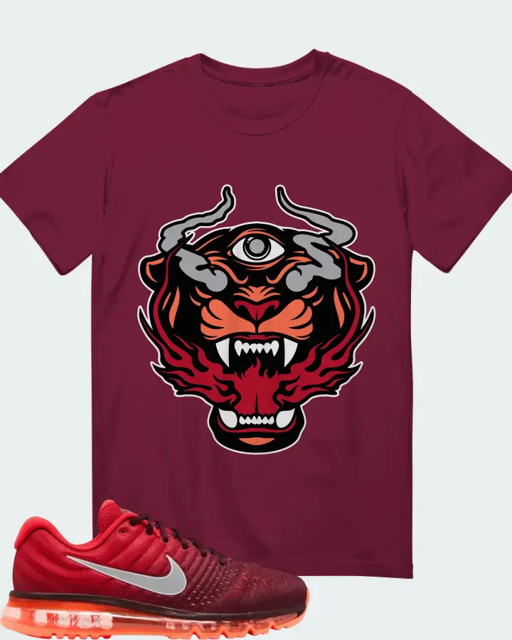 Nike Air Max 2017 Night Maroon Matching T-Shirt