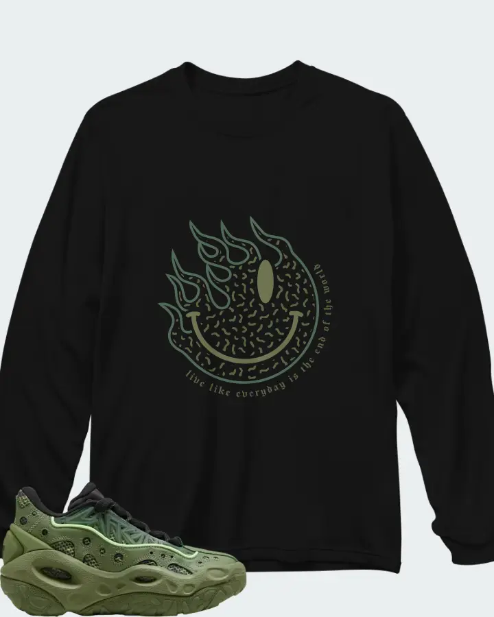 Puma LaMelo Ball LaFrancé RNR Camo Matching Long Sleeve T-Shirt