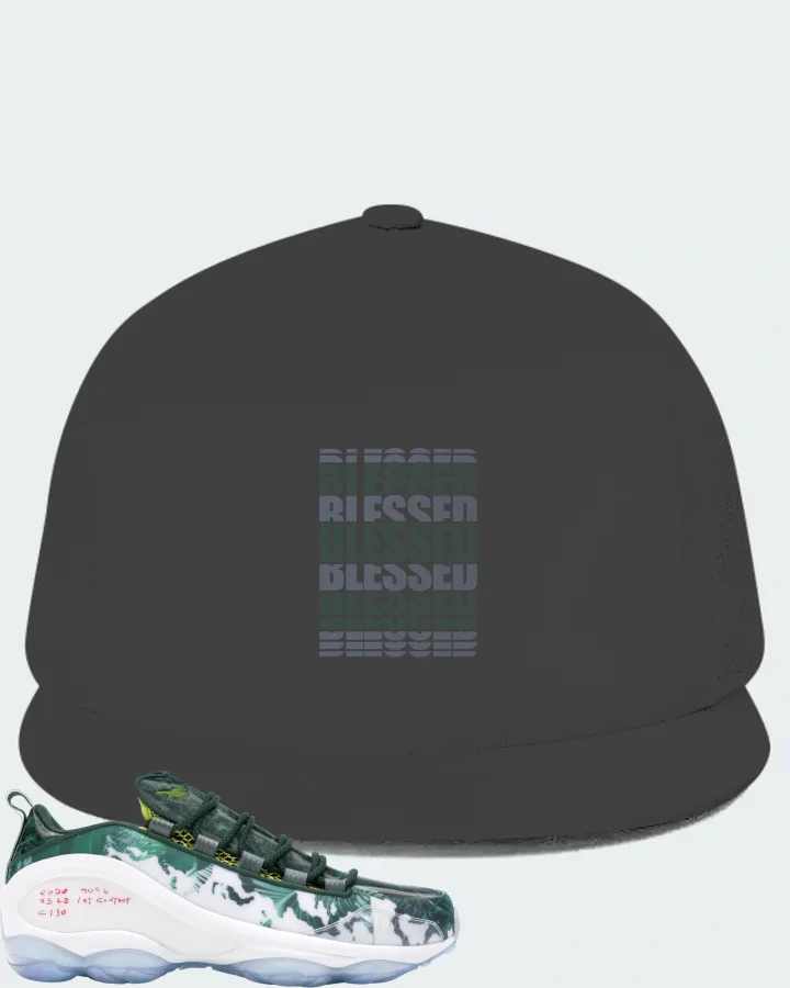 Reebok DMX Run 10 Sneaker Matching Dark Grey Hat - BLESSED Many Times