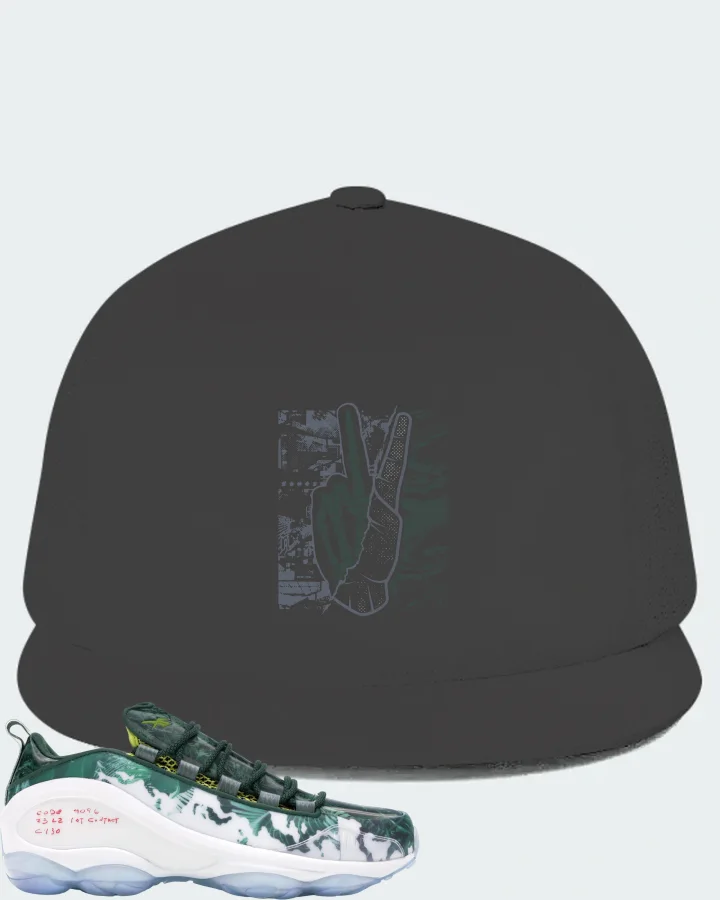 Reebok DMX Run 10 Sneaker Matching Dark Grey Hat - Peace of mind