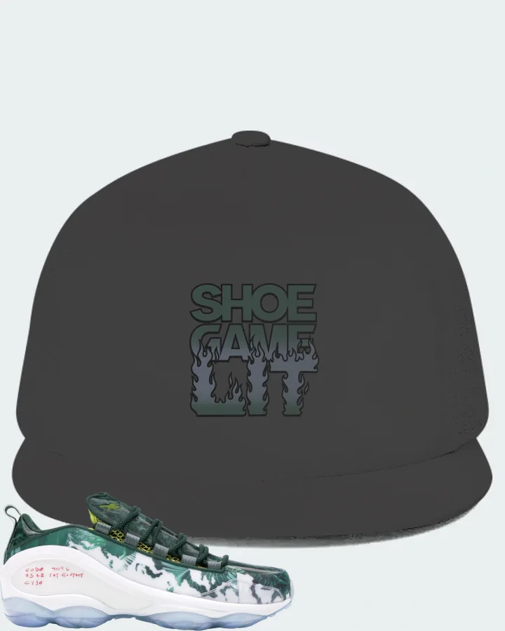 Reebok DMX Run 10 Sneaker Matching Dark Grey Hat - Shoe Game Lit Refreshed